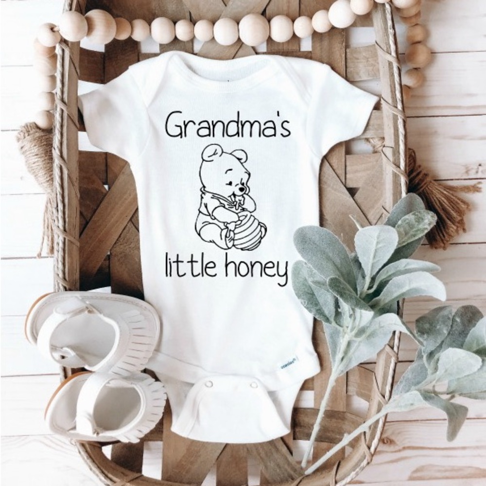 Grandma’s Little Honey Baby Onesie